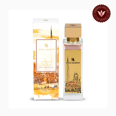 Swiss Arabian Opulence of Dubai 100ml perfume package and bottle | Vanity Vibes Pakistan