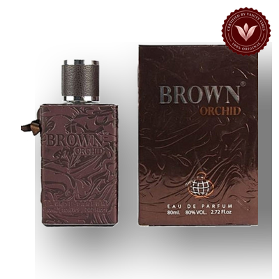 Arabic Brown Orchid by Fragrance World 80ML Unisex EDP | Pakistan - product view 1