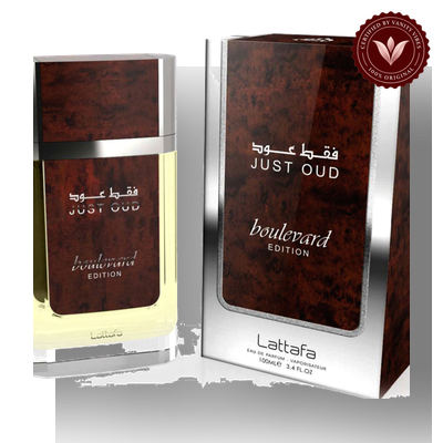 Just OUD Boulevard Edition by Lattafa 90ML Unisex EDP | Pakistan - product view 1