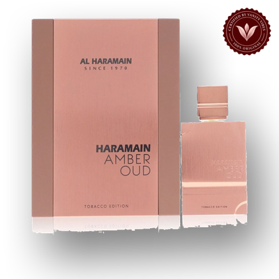 Al Haramain Amber Oud Tobacco Edition 100ml box and bottle | Vanity Vibes Pakistan