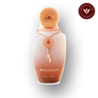 Mykonos Satin Blanc 100ml bottle-only product view | Vanity Vibes Pakistan