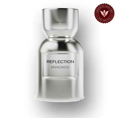 Mykonos Reflection 50ml bottle-only product view | Vanity Vibes Pakistan