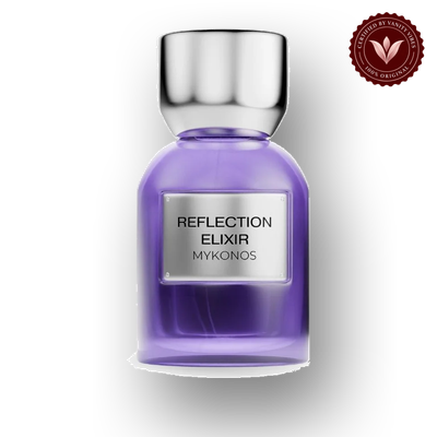 Mykonos Reflection Elixir 50ml bottle-only product view | Vanity Vibes Pakistan