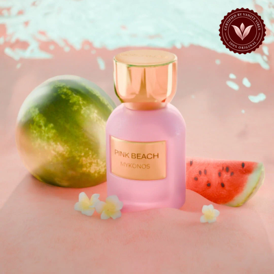 Mykonos Pink Beach 50ml distinct fruity, fresh and musky fragrance view 4 | Vanity Vibes Pakistan