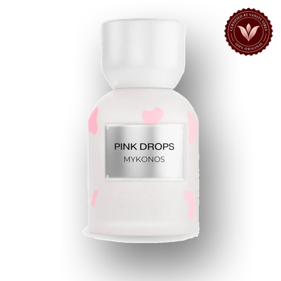 Mykonos Pink Drops 50ml bottle-only product view | Vanity Vibes Pakistan