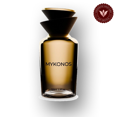Mykonos Monaco Royale 100ml bottle view | Vanity Vibes Pakistan