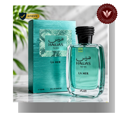 Hawas La Mer by Rasasi 100ml Eau de Parfum Perfume | Pakistan product image 3