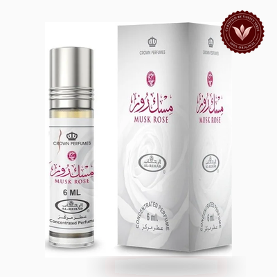 Al-Rehab Musk Rose 6ml perfume perfume oil bottle and box | Vanity Vibes Pakistan