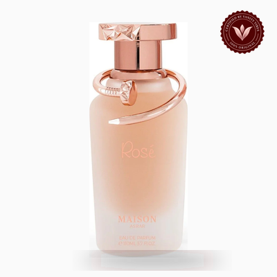 Maison Asrar Rosé perfume perfume bottle | Vanity Vibes Pakistan