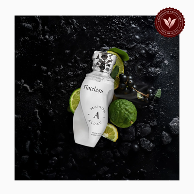 Maison Asrar Timeless 100ml perfume alternate product view | Vanity Vibes Pakistan