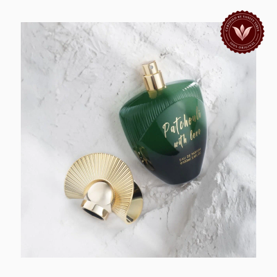 Maison Asrar Patchouli with Love 100ml perfume alternate product view | Vanity Vibes Pakistan