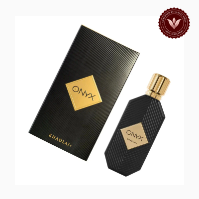 KHADLAJ Onyx Gold 100ml perfume alternate product view | Vanity Vibes Pakistan