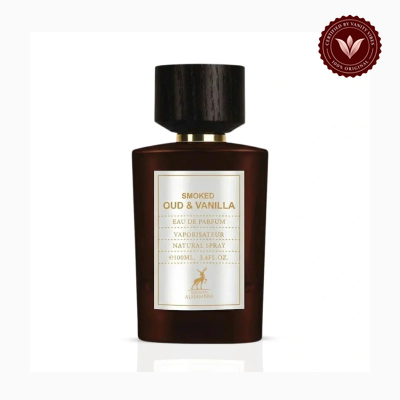 Maison Alhambra Smoked Oud and Vanilla 100ml perfume alternate product view | Vanity Vibes Pakistan