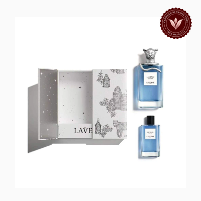 Laverne Legend 100ml + 50ml perfume gift set packaging and contents | Vanity Vibes Pakistan