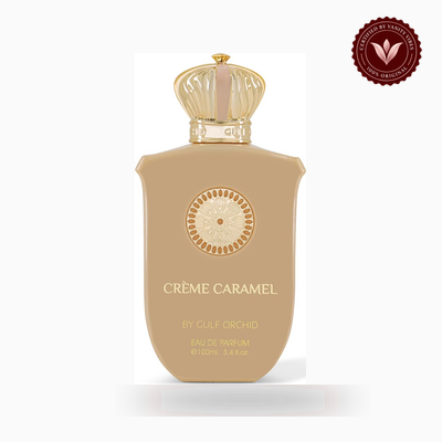 Gulf Orchid CRÃˆME CARAMEL bottle photo | Vanity Vibes Pakistan