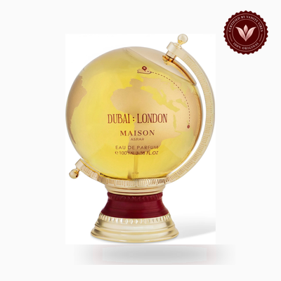 Maison Asrar DUBAI LONDON bottle photo | Vanity Vibes Pakistan
