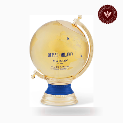 Maison Asrar DUBAI MILANO bottle photo | Vanity Vibes Pakistan