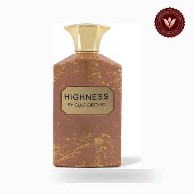 Gulf Orchid HIGHNESS bottle photo | Vanity Vibes Pakistan