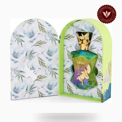 Maison Asrar Maison Asrar LIBRAE box and bottle photo | Vanity Vibes Pakistan