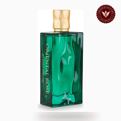 Gulf Orchid Oriental Rose box and bottle photo | Vanity Vibes Pakistan