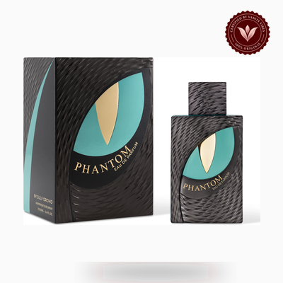 Gulf Orchid Phantom box and bottle photo | Vanity Vibes Pakistan