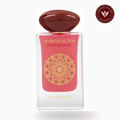 Gulf Orchid Pomegranate Musk bottle photo | Vanity Vibes Pakistan