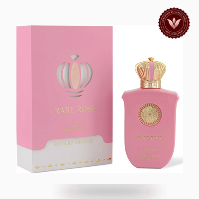 Gulf Orchid Rare Rose box and bottle photo | Vanity Vibes Pakistan