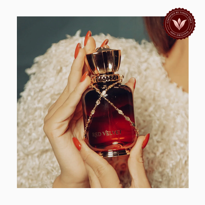 Maison Asrar Red Velvet product photo | Vanity Vibes Pakistan