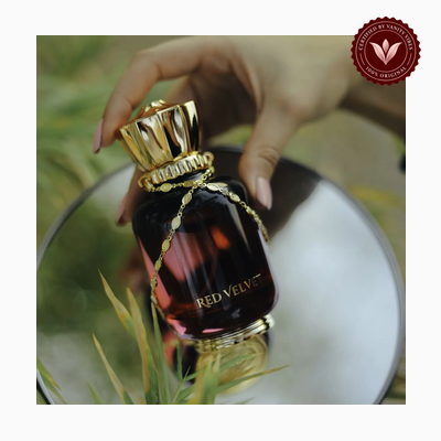 Maison Asrar Red Velvet product photo | Vanity Vibes Pakistan