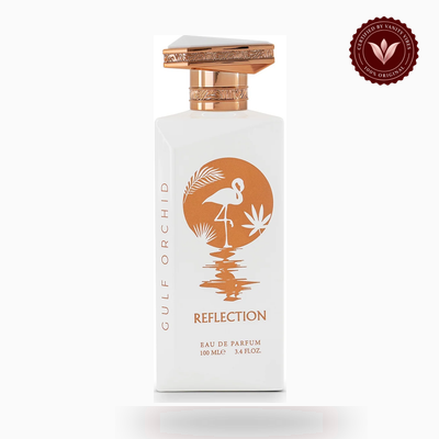 Gulf Orchid Reflection box and bottle photo | Vanity Vibes Pakistan