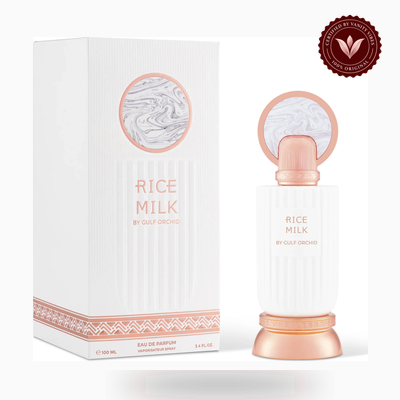 Gulf Orchid Rice Milk box and bottle photo | Vanity Vibes Pakistan
