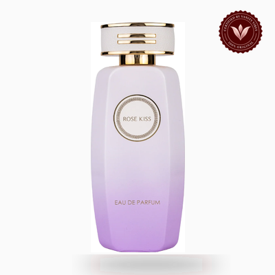 Gulf Orchid Rose Kiss box and bottle photo | Vanity Vibes Pakistan