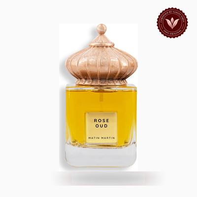 Matin Martin Rose Oud bottle photo | Vanity Vibes Pakistan