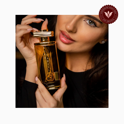 Maison Asrar Rose Vanilla bottle photo | Vanity Vibes Pakistan