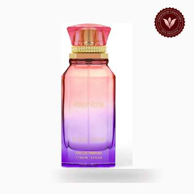 Gulf Orchid Royal Rose bottle photo | Vanity Vibes Pakistan