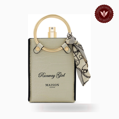Maison Asrar Runway Girl bottle photo | Vanity Vibes Pakistan