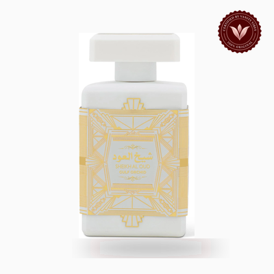 Gulf Orchid Sheikh Al Oud White bottle photo | Vanity Vibes Pakistan