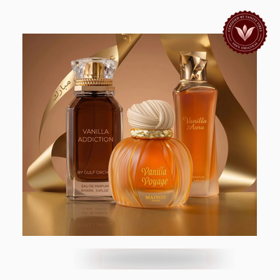 Gulf Orchid Fragrances THE VANILLASS source product view | Vanity Vibes Pakistan