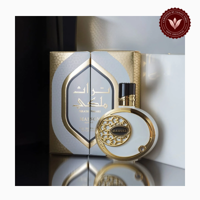 Maison Asrar Turath Malaki 100ml box and bottle | Vanity Vibes Pakistan
