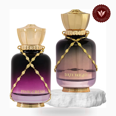 Gulf Orchid Viral Bundle perfume two perfume set front view | Vanity Vibes Pakistan