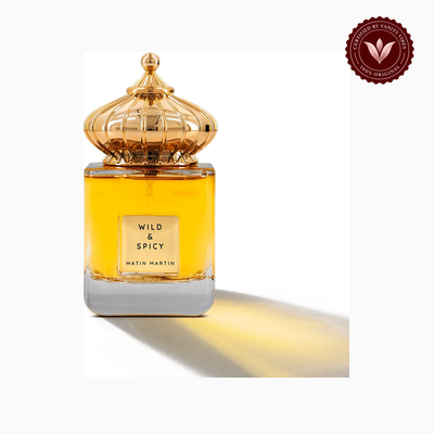 Matin Martin Wild & Spicy 100ml perfume bottle-only view | Vanity Vibes Pakistan