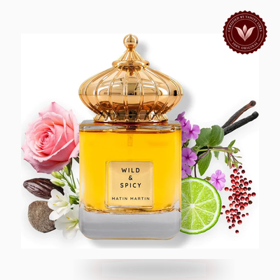 Matin Martin Wild & Spicy 100ml perfume alternate product view | Vanity Vibes Pakistan