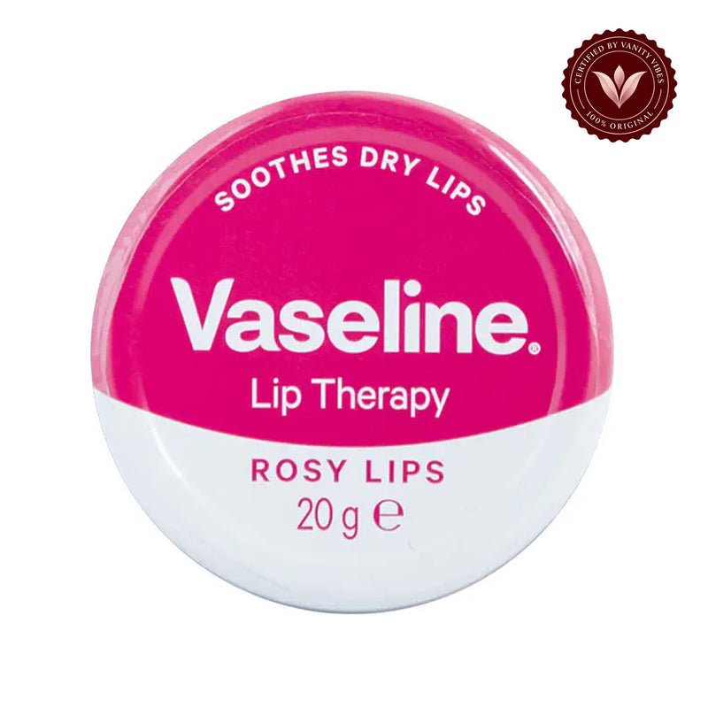 Vaseline Lip Therapy Rosy Lips 20g — centered front product image