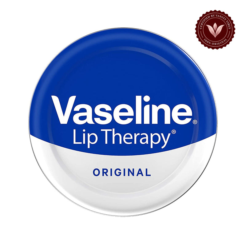 Vaseline Lip Therapy Original Balm 20g — centered front product image