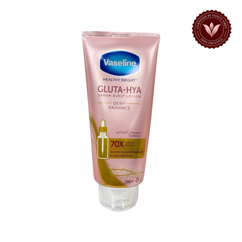 Vaseline Gluta-Hya Serum Burst Lotion Dewy Radiance 70x 290ml — centered front product image