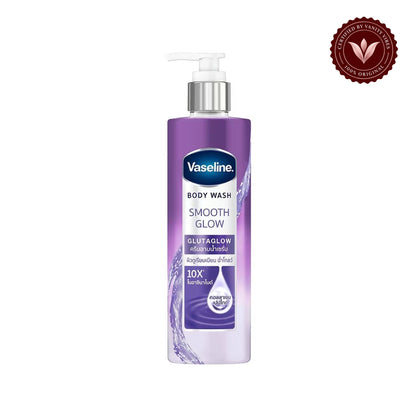 Vaseline Smooth Glow Glutaglow Body Wash 425ml Hydrating & Brightening Skin Care — centered front product image