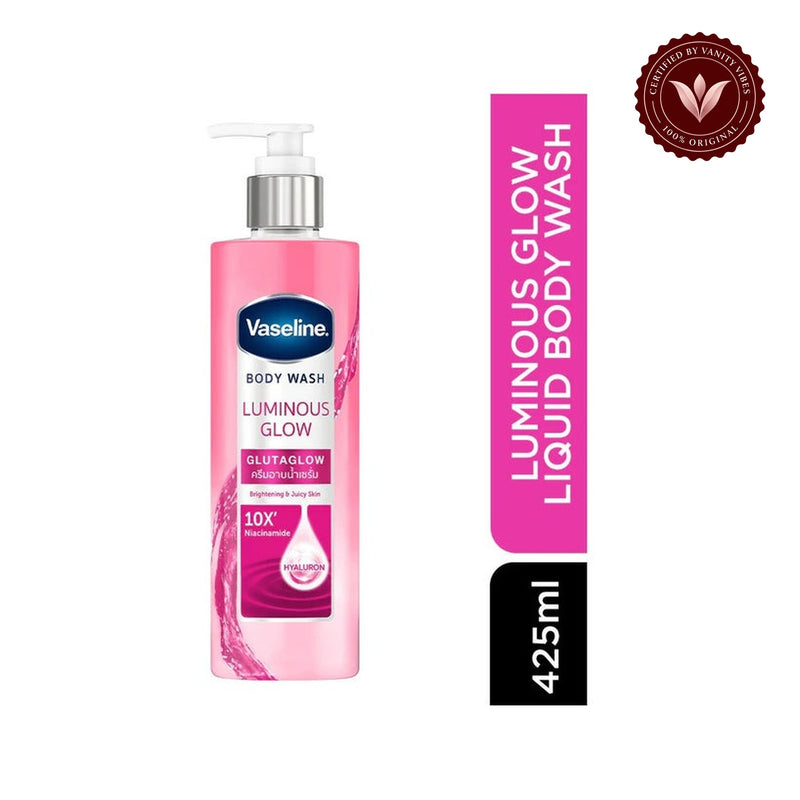 Vaseline Luminous Glow Glutaglow Body Wash 425ml Hydrating & Radiance-Boosting Skin Care — alternate product image