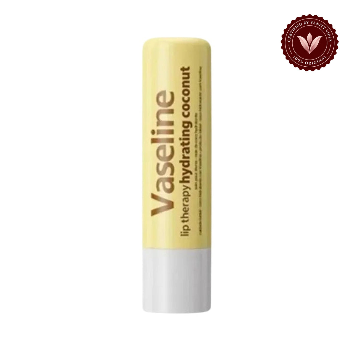 Vaseline Lip Therapy Hydrating Coconut Stick 4.8g, single centered product photo