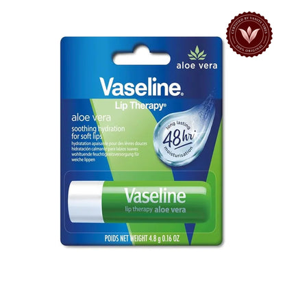 Vaseline Lip Therapy Aloe Vera Lip Balm 4.8g - Hydrating Lip Balm for Soft Smooth Lips, Daily Moisture Care, Dry Lip Protection & Aloe Vera Nourishment — alternate product image