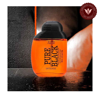 Pure Black Intense by Creation Lamis 100ml EDT Men's Perfume | Pakistan product photo 2 | Vanity Vibes